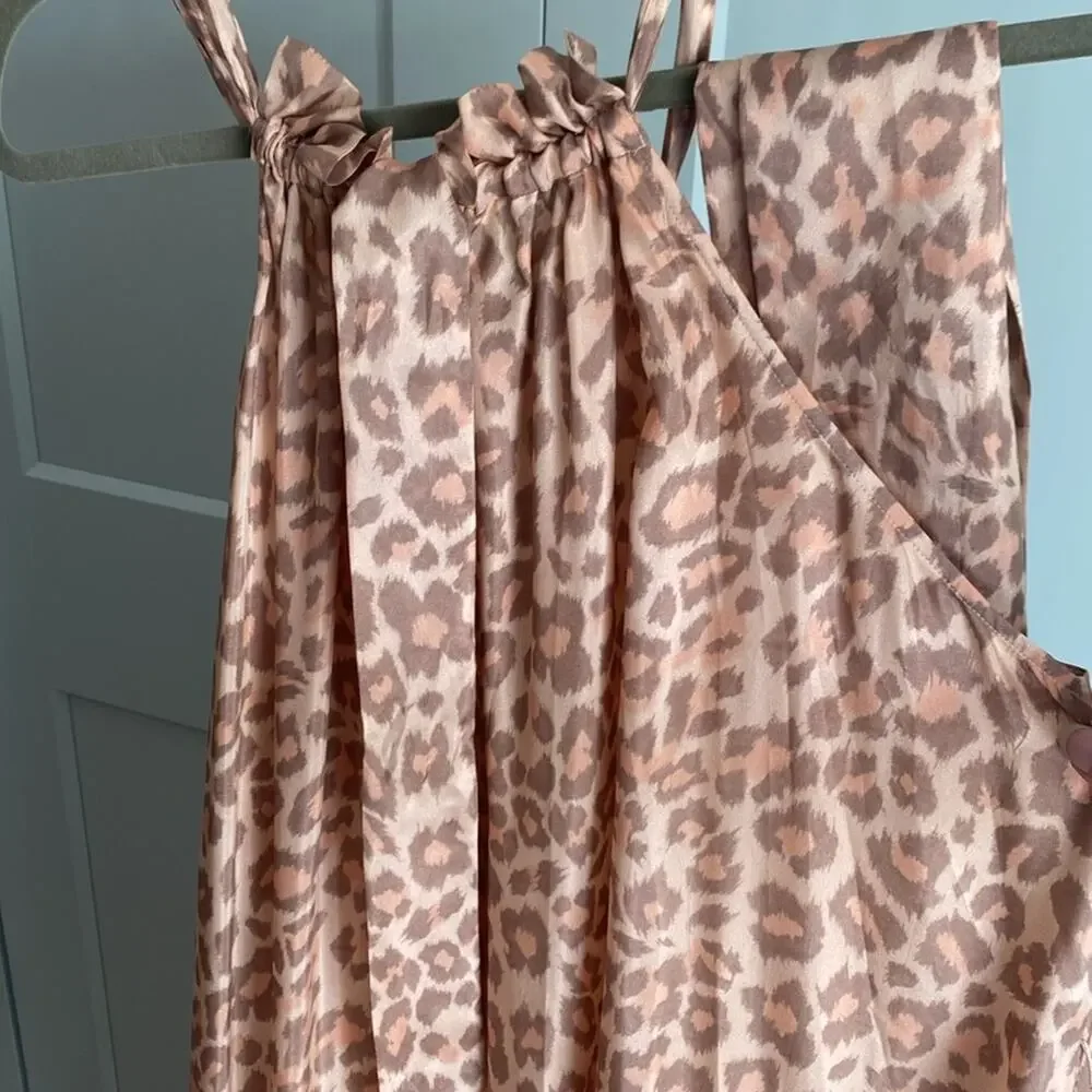 SOLD Zimmermann 100% Silk Kirra Belted Tiered Dress 0 XS - Picture 3 of 8